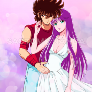 Seiya x Saori