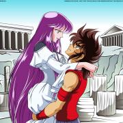 Seiya and Saori