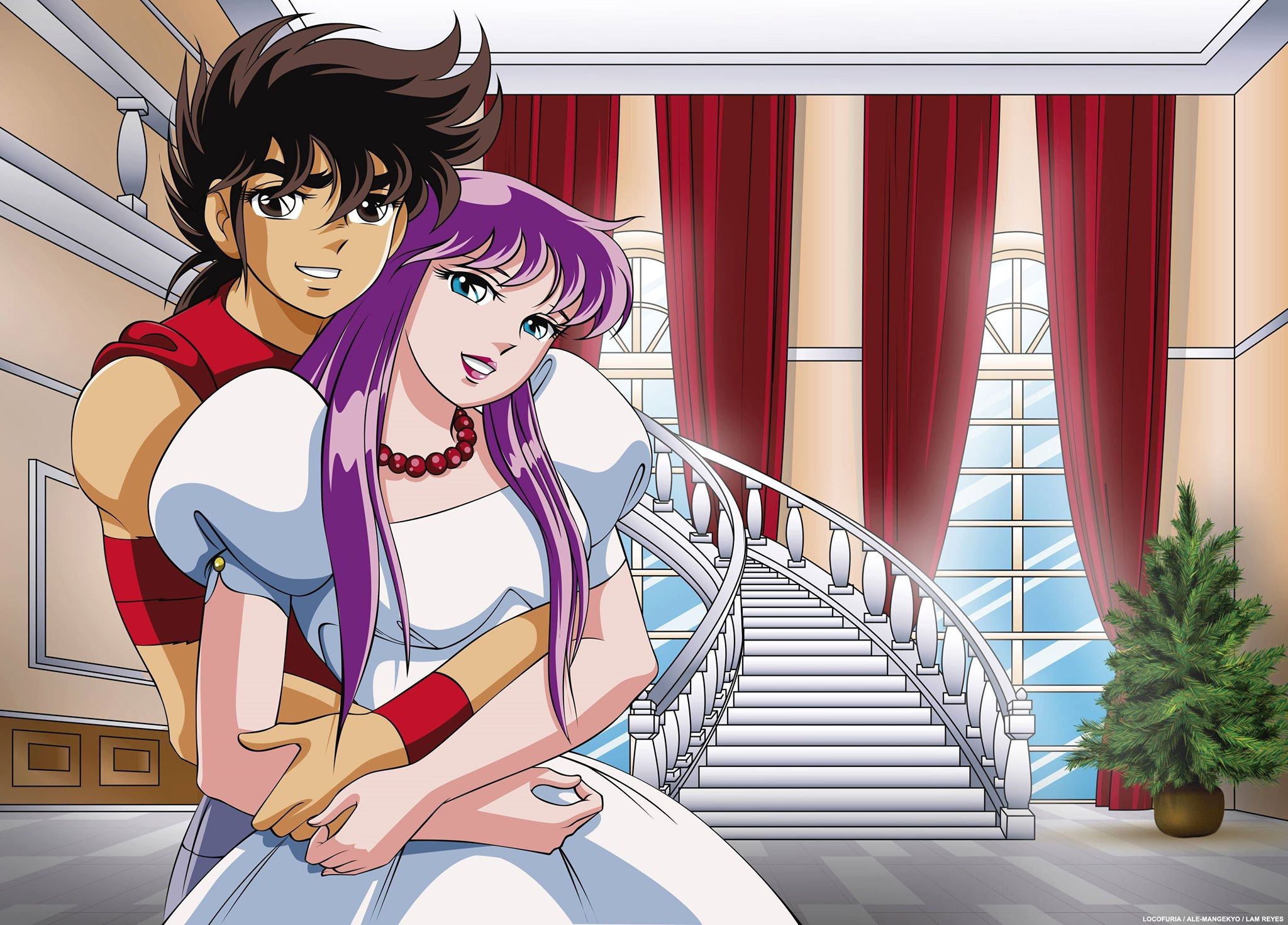 Seiya x Saori