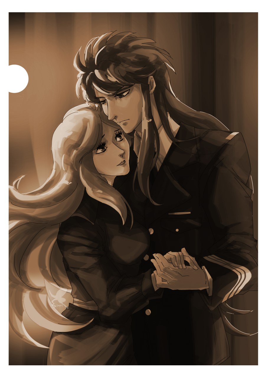 Saint Seiya, Aquarius Camus and Natassia during WWII