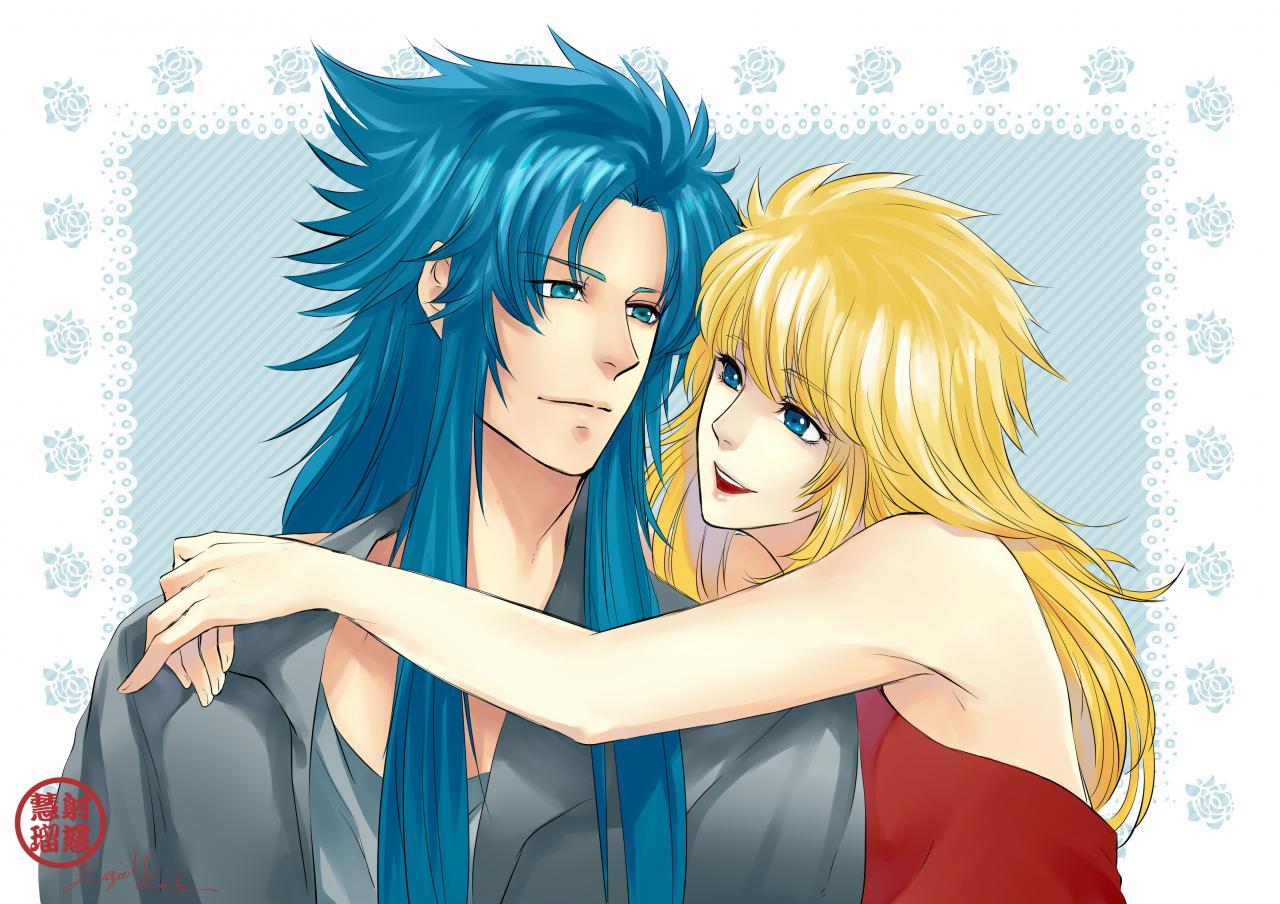 Saint Seiya Kanon and Thetis