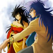 Saint Seiya, Scorpio Kardia and Calvera