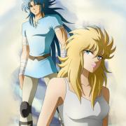 Saint Seiya Kanon and Thetis