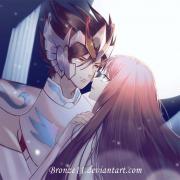 Seiya and Saori by bronze11