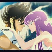 Seiya and Saori