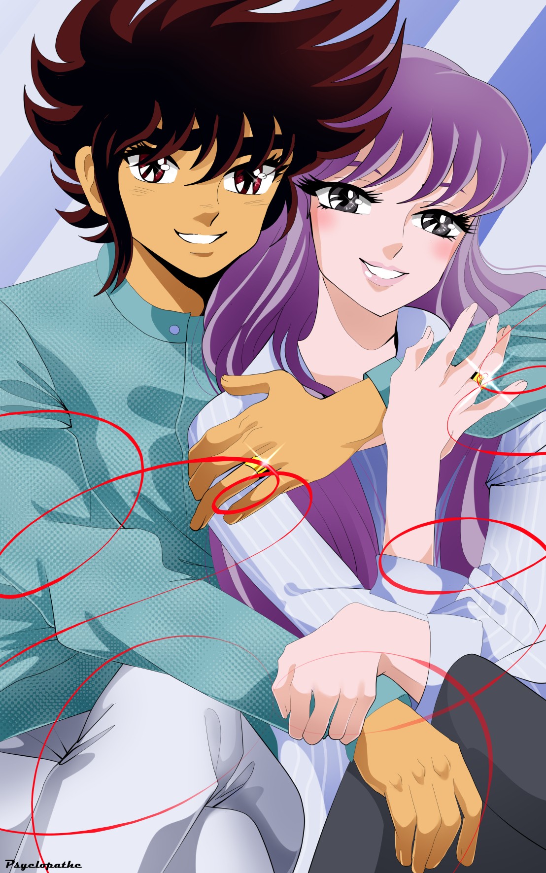 Seiya x Saori