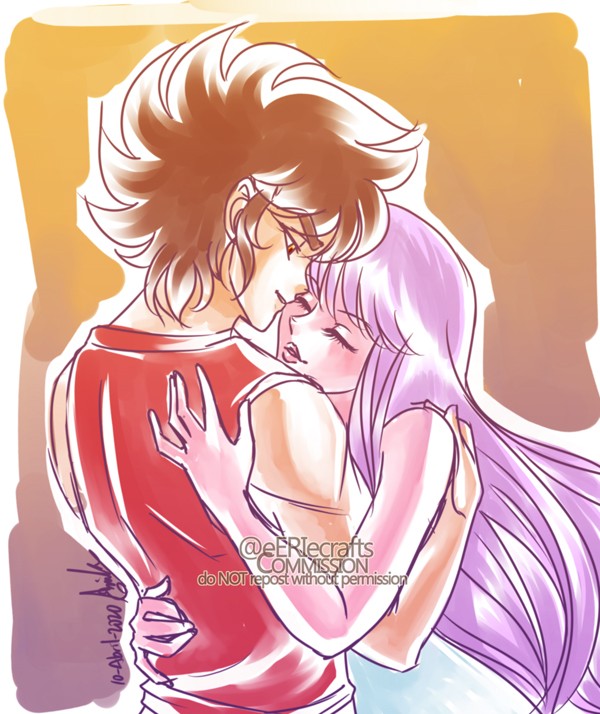 Seiya x Saori