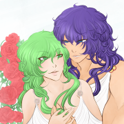 Saint Seiya, Scorpio Milo and Ophiuchus Shaina