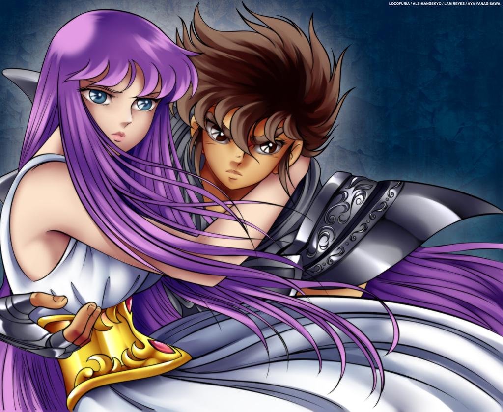 Seiya and Saori, LOS poster 