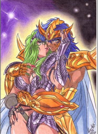 Scorpio Milo and Ophiuchus Shaina